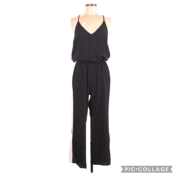 REVOLVE Pants - Revolve Amanda Uprichard Sexy Side Striped Jumpsuit Romper